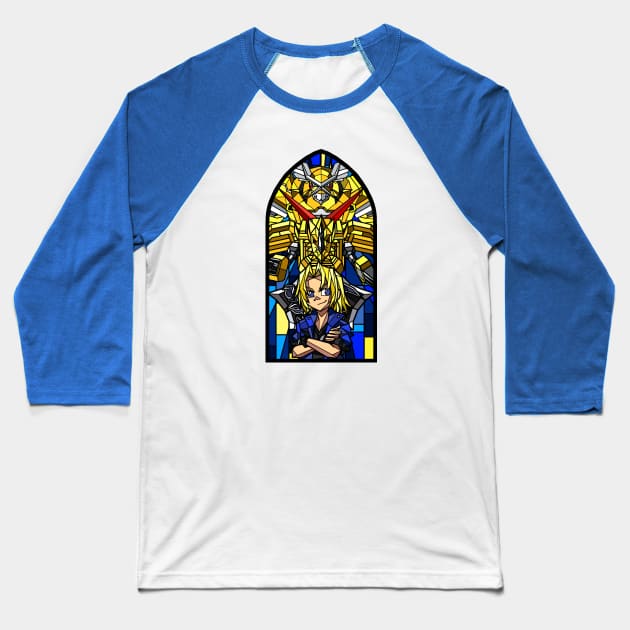 Digistained Glass Kiriha Baseball T-Shirt by NightGlimmer